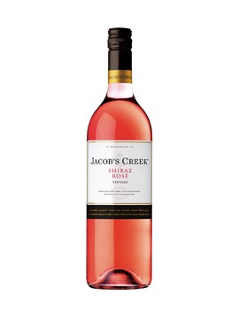 Jacob's Creek Shiraz rosé 75cl.